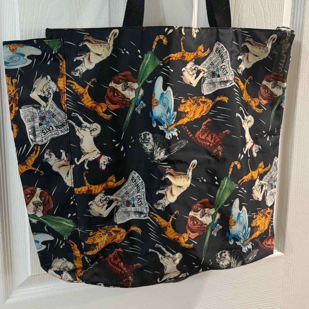Raining Cats and Dogs Rain Tote